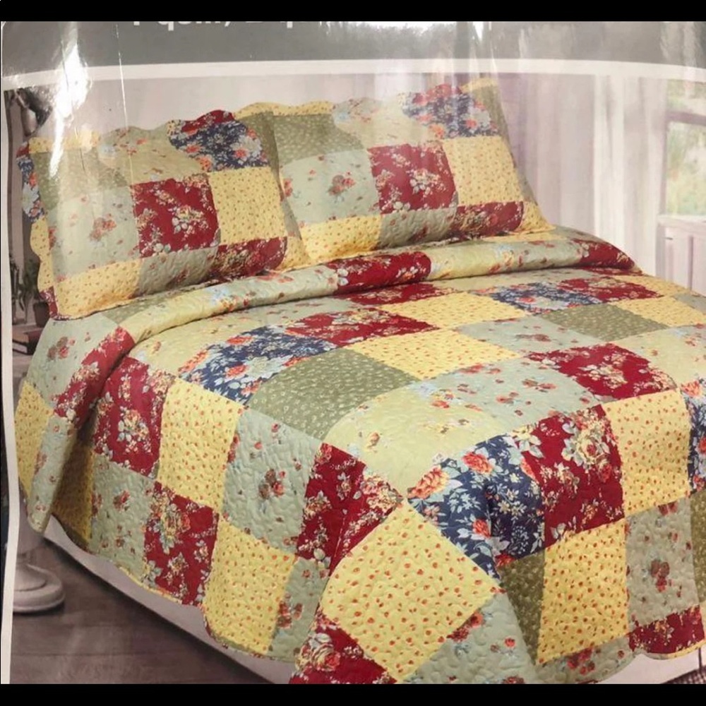 3pc quilt queen